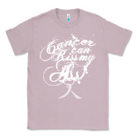 Lilac brain cancer t  shirt cancer can kiss my ass! brain ( gray ribbon) t Classic Tee - linhVisuals
