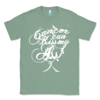 Sage brain cancer t  shirt cancer can kiss my ass! brain ( gray ribbon) t Classic Tee - linhVisuals