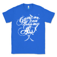 True Royal brain cancer t  shirt cancer can kiss my ass! brain ( gray ribbon) t Classic Tee - linhVisuals
