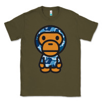 Army Green baby milo bape camo Classic Tee - linhVisuals