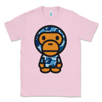 Bubblegum Pink baby milo bape camo Classic Tee - linhVisuals