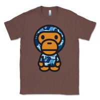 Chestnut baby milo bape camo Classic Tee - linhVisuals