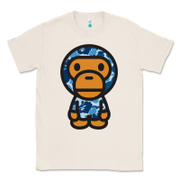Natural baby milo bape camo Classic Tee - linhVisuals