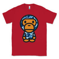 Red baby milo bape camo Classic Tee - linhVisuals