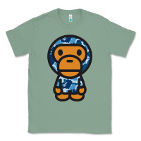 Sage baby milo bape camo Classic Tee - linhVisuals