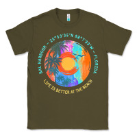 Army Green bal harbour t  shirt bal harbour, miami  dade county, florida t  shirt Classic Tee - linhVisuals