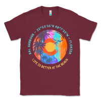 Burgundy bal harbour t  shirt bal harbour, miami  dade county, florida t  shirt Classic Tee - linhVisuals