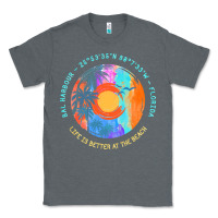 Charcoal Heather bal harbour t  shirt bal harbour, miami  dade county, florida t  shirt Classic Tee - linhVisuals