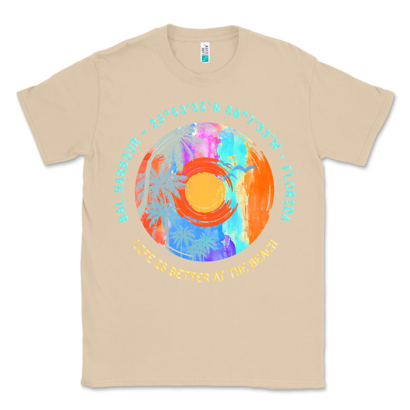 Bal Harbour T  Shirt Bal Harbour, Miami  Dade County, Florida T  Shirt Classic Tee by linhVisuals | Teevron