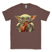 Chestnut baby yoda hug violin [tb] Classic Tee - linhVisuals