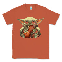 Copper baby yoda hug violin [tb] Classic Tee - linhVisuals