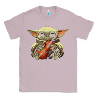 Lilac baby yoda hug violin [tb] Classic Tee - linhVisuals