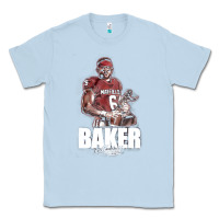 Dusty Blue baker mayfield [tb] Classic Tee - linhVisuals