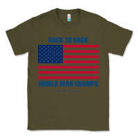 Army Green back to back world war champs back [tw] Classic Tee - linhVisuals