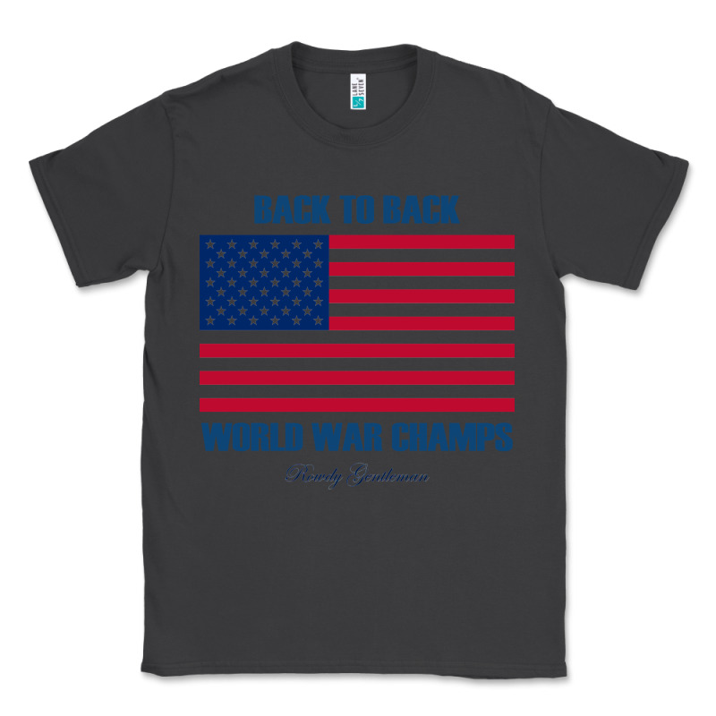 Back To Back World War Champs Back [tw] Classic Tee by linhVisuals | Teevron