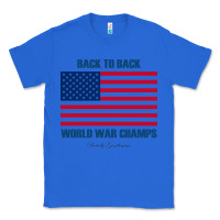 True Royal back to back world war champs back [tw] Classic Tee - linhVisuals