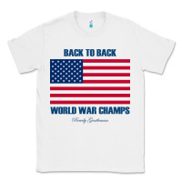 White back to back world war champs back [tw] Classic Tee - linhVisuals