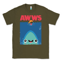 Army Green awws Classic Tee - linhVisuals