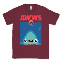 Burgundy awws Classic Tee - linhVisuals