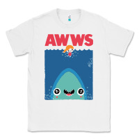 White awws Classic Tee - linhVisuals
