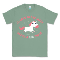 Sage i'm a little horse Classic Tee - linhVisuals