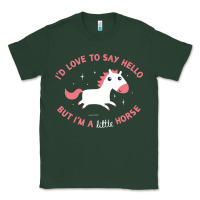 Sports Green i'm a little horse Classic Tee - linhVisuals