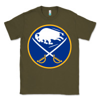 Army Green the-sabres-buffalo-sports Classic Tee - linhVisuals