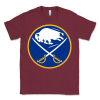 Burgundy the-sabres-buffalo-sports Classic Tee - linhVisuals
