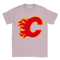 Lilac the-flames-calgary-sports Classic Tee - linhVisuals