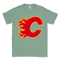 Sage the-flames-calgary-sports Classic Tee - linhVisuals