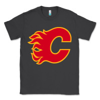 Smoke the-flames-calgary-sports Classic Tee - linhVisuals
