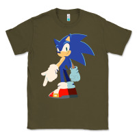 Army Green Söniĉ Kids Classic Tee - linhVisuals