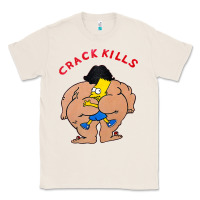 Natural bart crack kills Classic Tee - linhVisuals