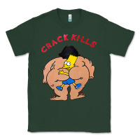 Sports Green bart crack kills Classic Tee - linhVisuals