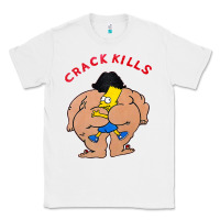 White bart crack kills Classic Tee - linhVisuals