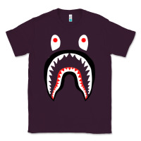 Plum bape shark [tb] Classic Tee - linhVisuals