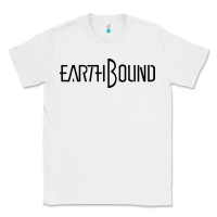 White Earthbound Classic Tee - linhVisuals