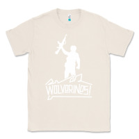 Natural Red Dawn Wolverines Classic Tee - linhVisuals