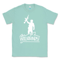 Seafoam Red Dawn Wolverines Classic Tee - linhVisuals