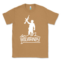 Toasted Coconut Red Dawn Wolverines Classic Tee - linhVisuals