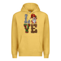Antique Gold love gnomes Premium Hoodie - BarkalooDesign