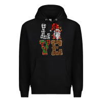 Black love gnomes Premium Hoodie - BarkalooDesign