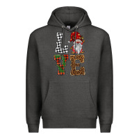Charcoal Heather love gnomes Premium Hoodie - BarkalooDesign