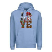 Colony Blue love gnomes Premium Hoodie - BarkalooDesign