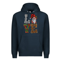 Navy love gnomes Premium Hoodie - BarkalooDesign