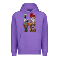 Purple love gnomes Premium Hoodie - BarkalooDesign