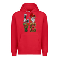 Red love gnomes Premium Hoodie - BarkalooDesign