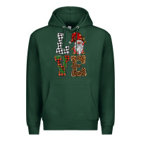 Sports Green love gnomes Premium Hoodie - BarkalooDesign