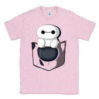 Bubblegum Pink baymax in pocket Classic Tee - linhVisuals