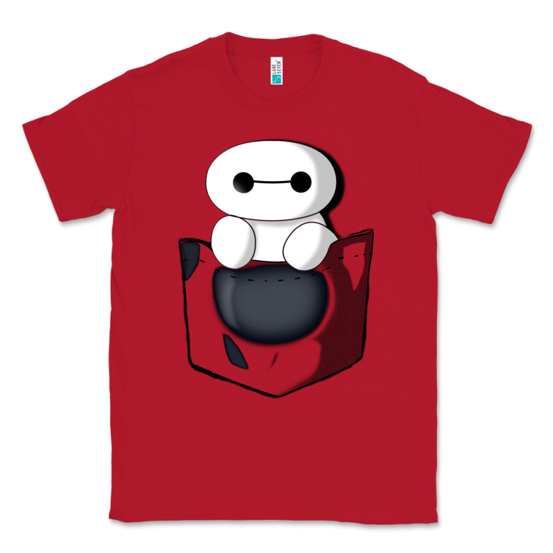 Baymax In Pocket Classic Tee by linhVisuals | Teevron